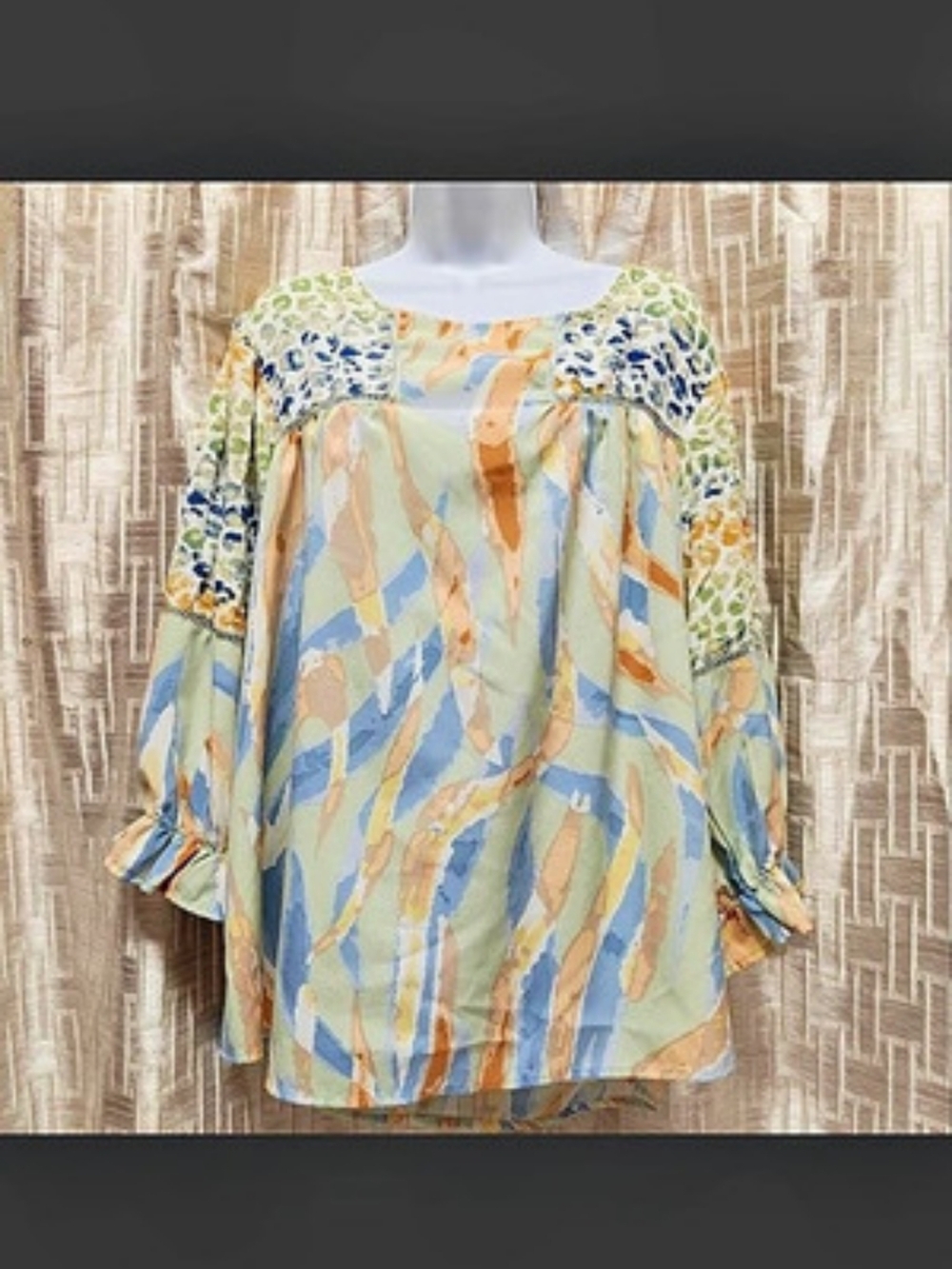 Umgee Abstract Blouse